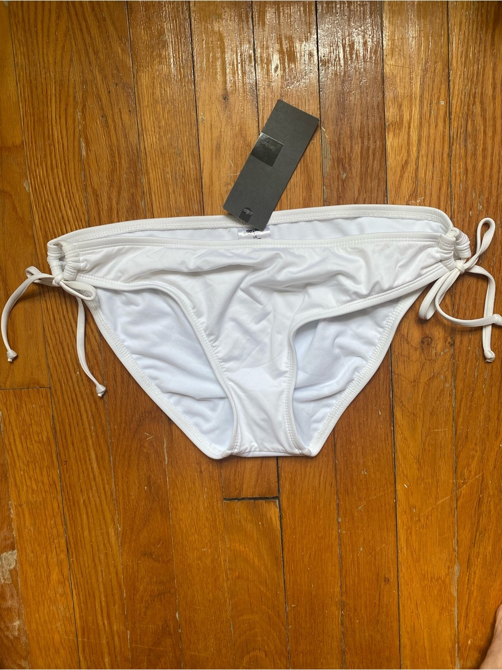 NWT Target White Bikini Bottoms - Classic Solid Swim